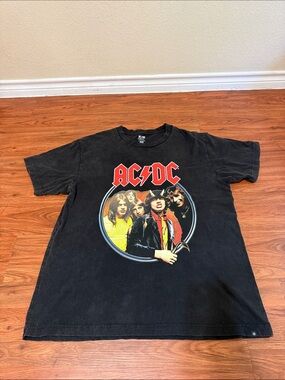 AC/DC x DC Highway to Hell Tour Graphic Band T-Shirt